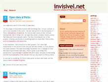 Tablet Screenshot of blog.invisivel.net